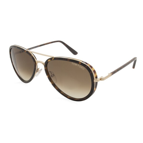 Men's Tom Ford Sunglasses - Miles / Frame: Shiny Rose Gold Lens: Roviex Gradient | Bed Bath & Beyond