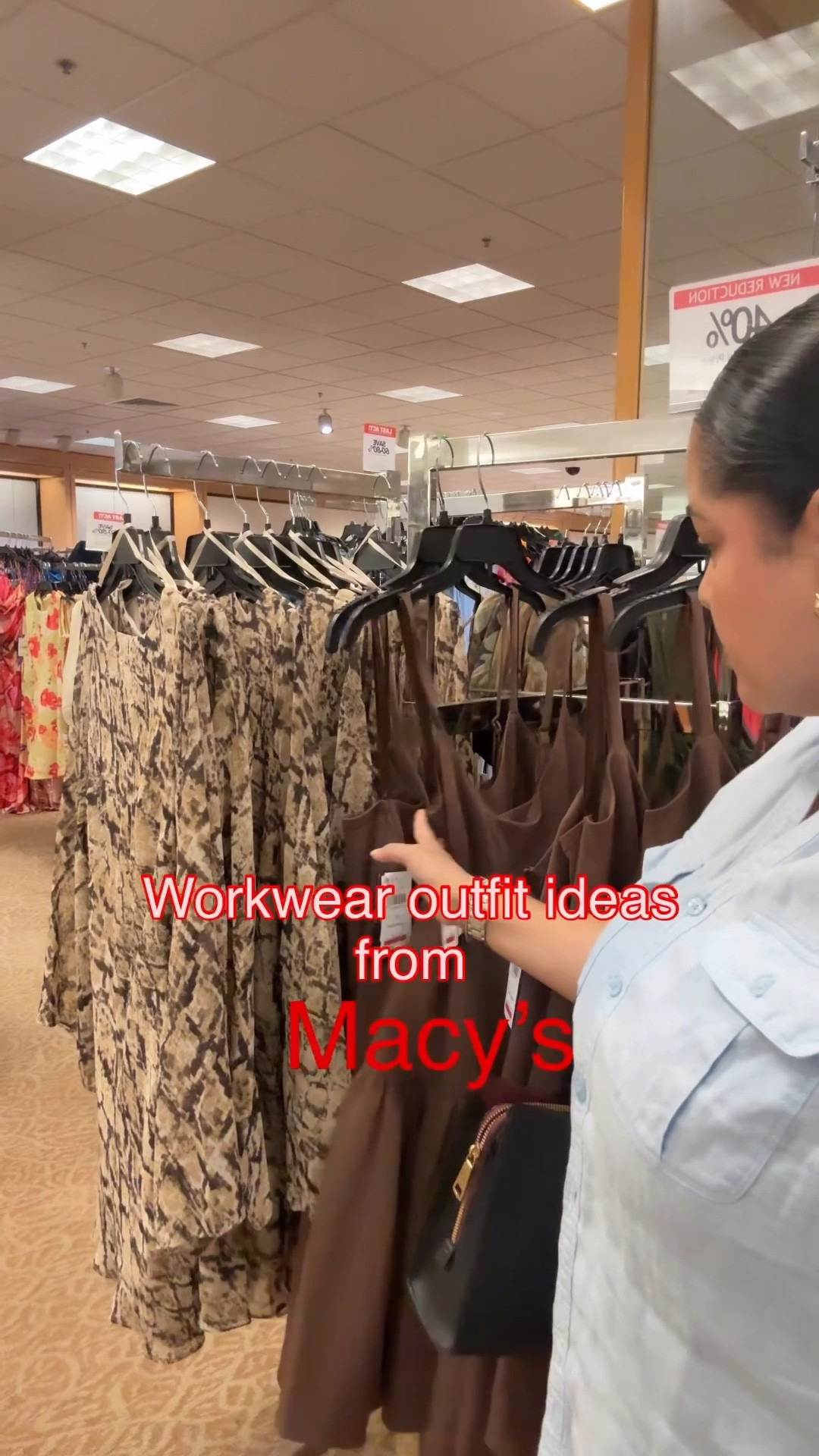 Who’s ready for a fall workwear refresh!? Experimentingwithdecor loves a piece of clothing you can style different ways! 
.
This dress from @macys is a perfect staple for your fall and winter wardrobe! It’s so soft and has a Suede-like feel. And the color is stunning! 
.
Grab yours today by clicking the link in my bio or heading to your nearest Macy’s! 
.
Wearing an XL in the dress.
Sizing-
Bust: 36DDD
Size: 10/12
Height: 5’0”
#macysstylecrew #macyspartner 

#LTKMidsize #LTKPetite #LTKFallSale