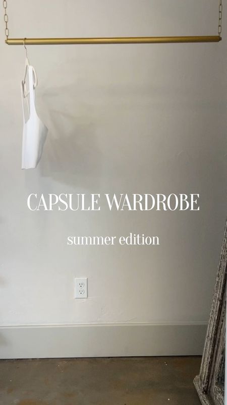 Summer capsule wardrobe 

#LTKstyletip #LTKtravel #LTKworkwear