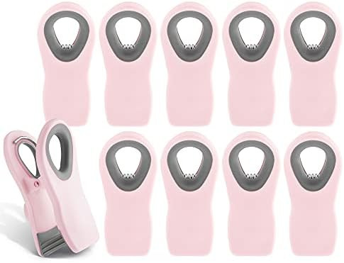 Amazon.com: COOK WITH COLOR 10 Pc Bag Clips with Magnet- Food Clips, Chip Clips, Bag Clips for Fo... | Amazon (US)