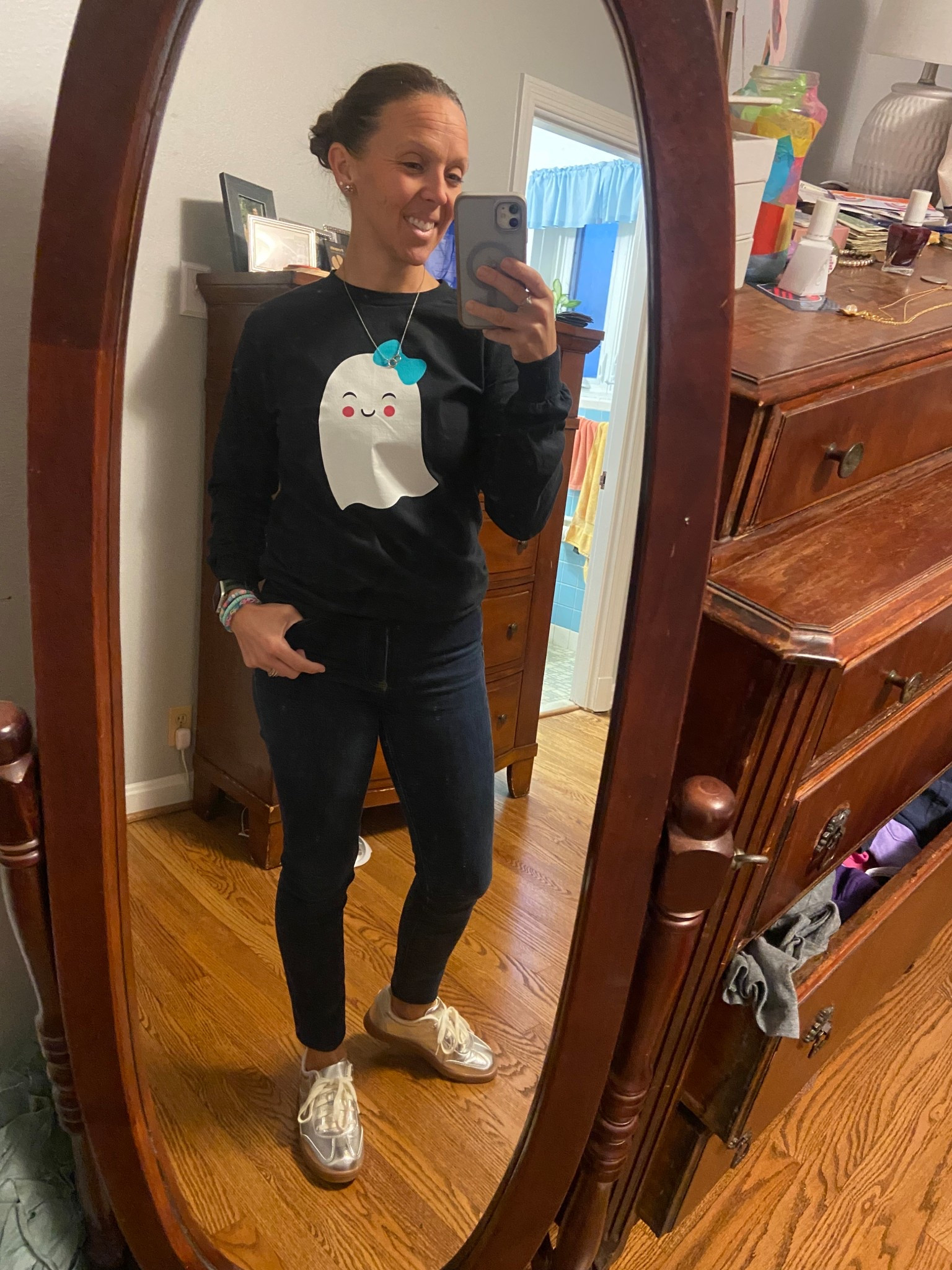 Broke out the metallic shoes today; I just got them over the weekend and I’m loving them so much! 
I wear the green and blue  colors at least 3X a week, so comfy and a budget friendly price compared to another pair. 


#tennisshoes #sneakers #designerlookalike #walmart #under25 #budgetfriendly #shoes #LTKActive #LTKU #LTKOver40 #teacheroutfit 




#LTKStyleTip #LTKFindsUnder50 #LTKShoeCrush