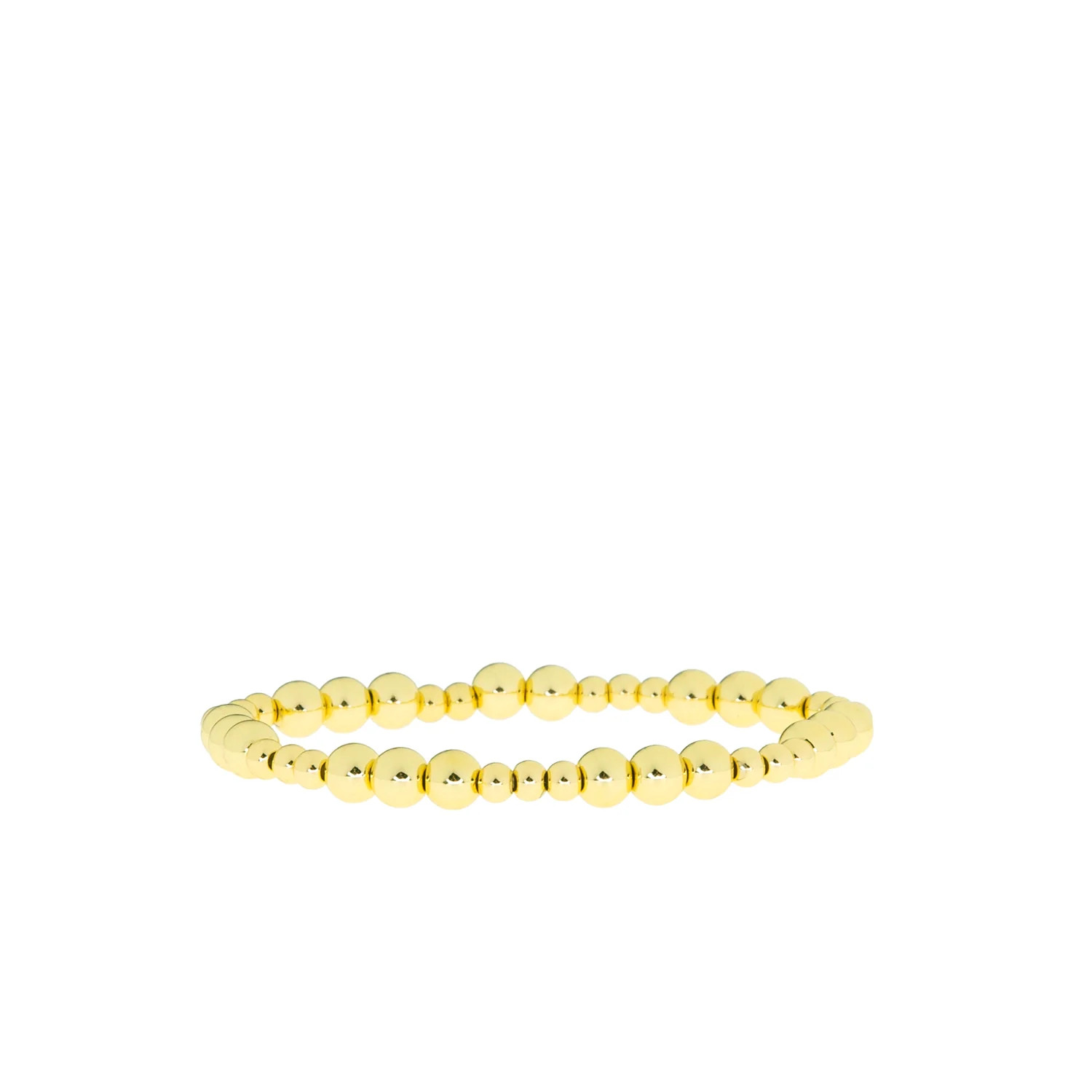 patterned ball bracelet (6mmX4mm) | Marlyn Schiff