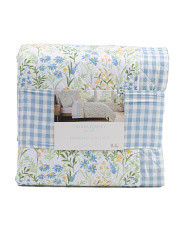 Floral Gingham Quilt | Marshalls