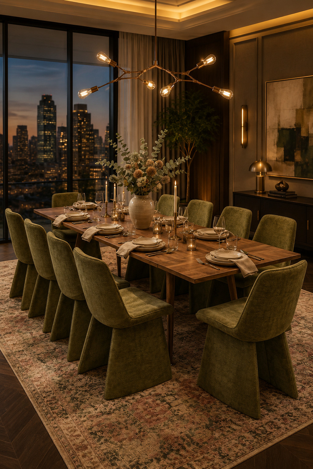 The olive green chairs on this dining set are SO good for fall 🍂 They add just enough color while still feeling sophisticated and timeless. I love this for a modern dining room that needs a little seasonal update without going full pumpkin decor. Found during the Wayfair Labor Day Sale.
#Wayfair #WayfairDining #GreenDiningChairs #DiningRoomIdeas #FallDiningRoom #FallInterior #ModernDiningRoom #DiningTableSet #FallRefresh #LaborDaySale #WayfairLaborDay #HomeDecor #DiningRoomDecor #FallHomeInspo #HostingSeason 

 #LTKSeasonal #LTKHome #LTKSaleAlert