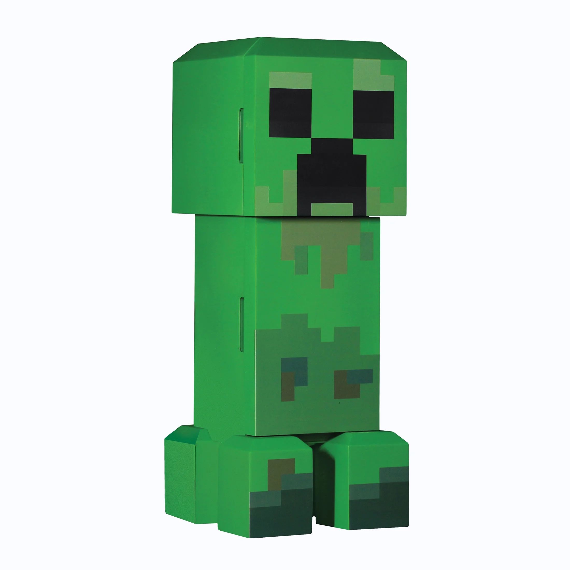 Minecraft Green Creeper Body 12 Can Mini Fridge 8L 2 Door Ambient Lighting 25.2" H 9.5" W 9.1" D | Walmart (US)