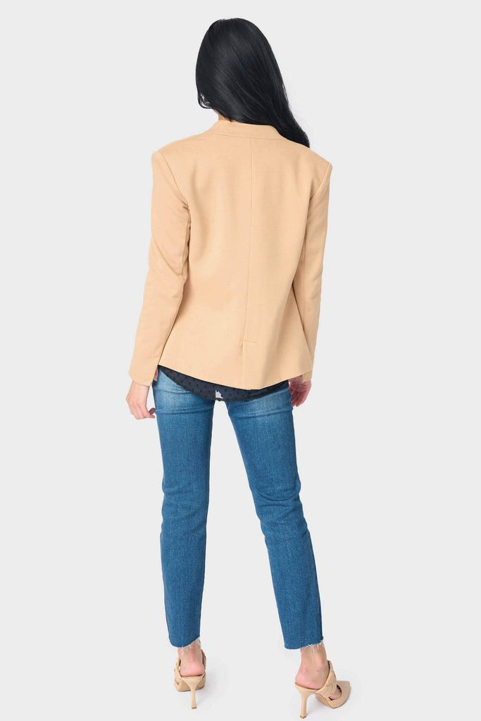 Notch Collar Blazer | Gibson