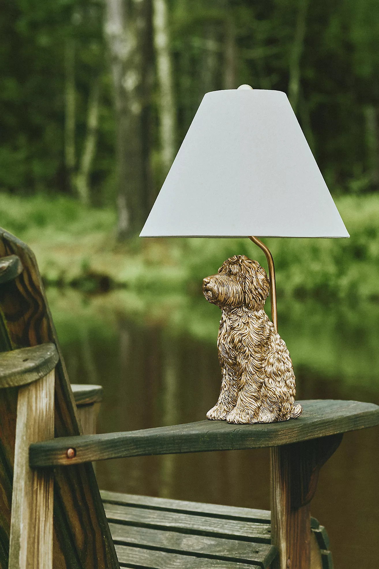 The Icon Table Lamp: Dog Edition | Anthropologie (US)