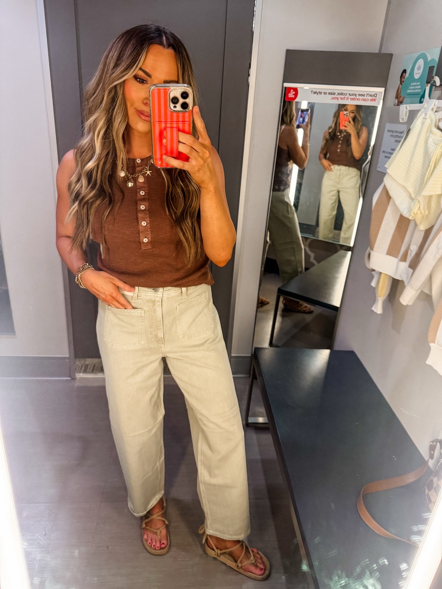 @Target new arrivals
Live this tank top! Wearing a large but needed a small
These pants aren’t online yet! Linked some similar. 
#targetfinds

#LTKOver40 #LTKSaleAlert #LTKSeasonal