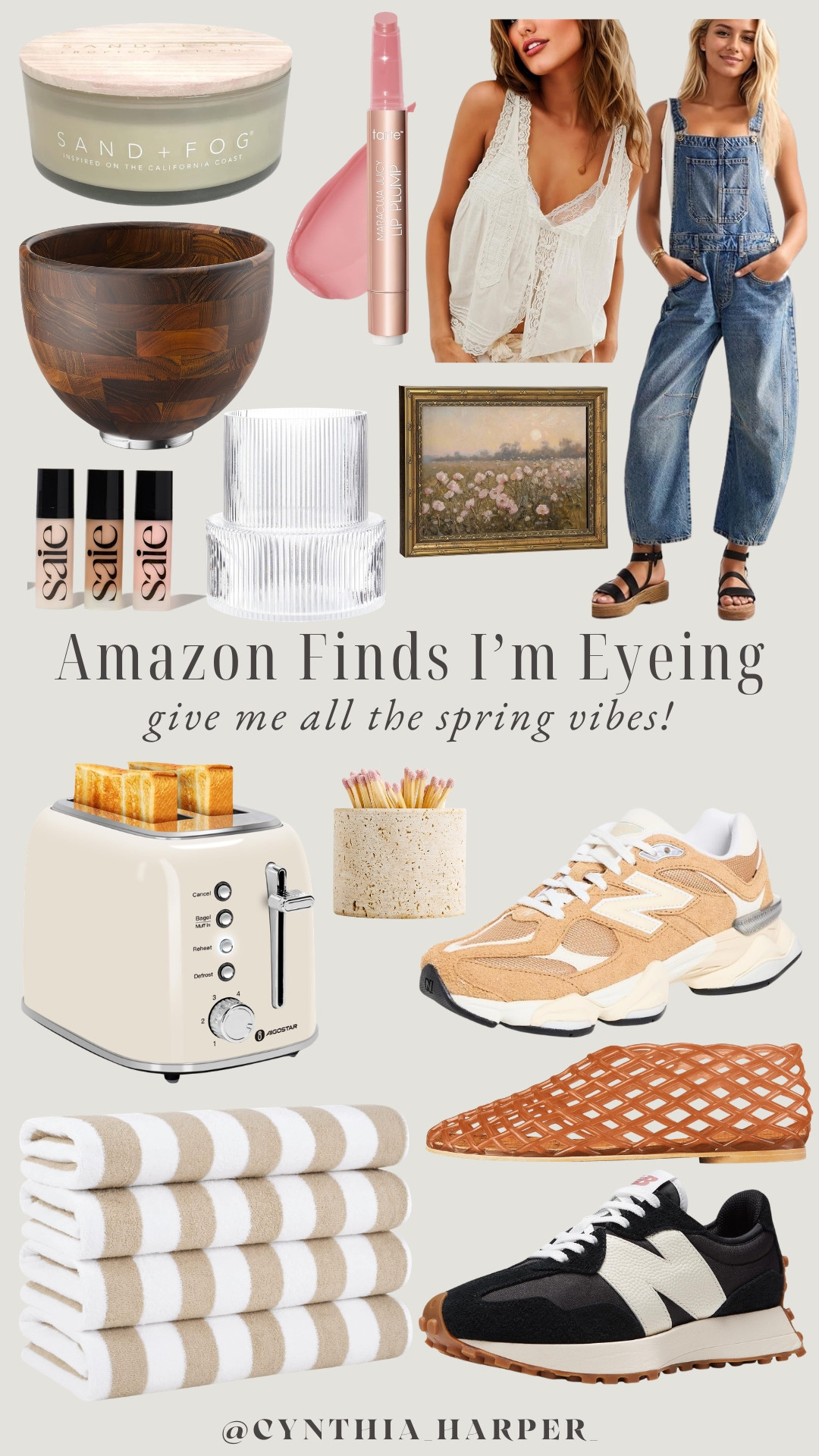 Spring neutrals + everyday favorites I’m loving lately 🌿

#AmazonFinds #SpringStyle  

 