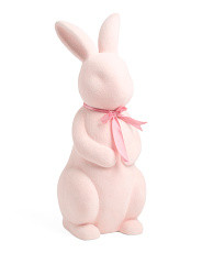 30in Flocked Rabbit Decor | Easter | Marshalls | Marshalls
