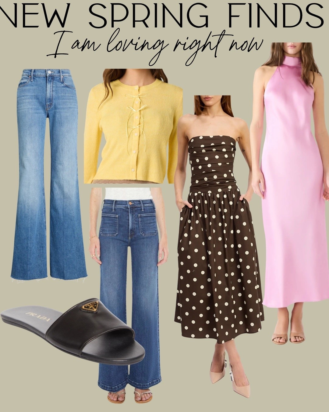 New spring finds I’m loving ! Yellow and polka dots on trend! 

#LTKFindsUnder100 #LTKFindsUnder50