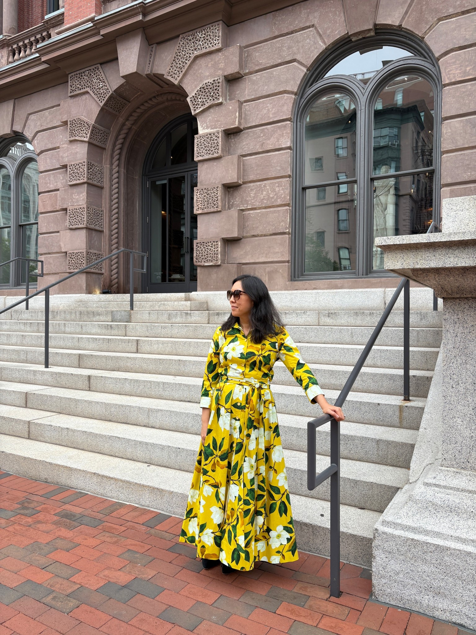 Oscar de la Renta fabrics always.