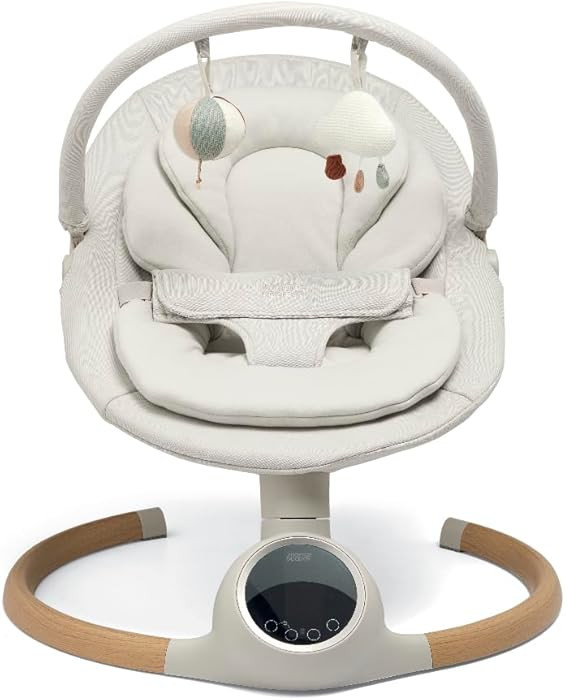 Mamas & Papas Alto Smart Baby Swing, Touchscreen, Multi Speed, Melodies, Bluetooth and Remote Con... | Amazon (UK)