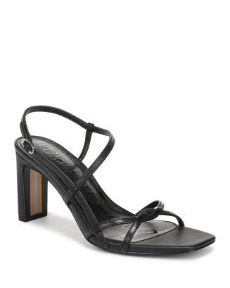 Women's Elissa Leather Block Heel Sandals | Bloomingdale's (US)