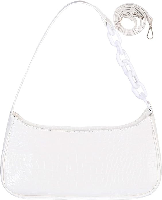 Scioltoo Clutch Shoulder Tote Handbag for Women Casual Fashion Small Crossbody Purses with Long S... | Amazon (US)