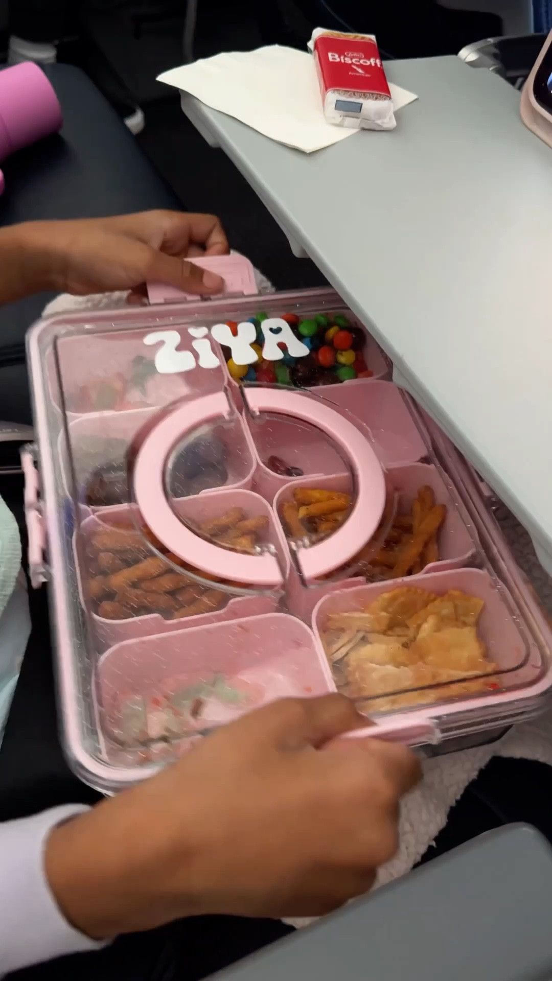 Travel snackle box! Teal one has lids on the smaller containers inside!

#LTKTravel #LTKFindsUnder50 #LTKFamily