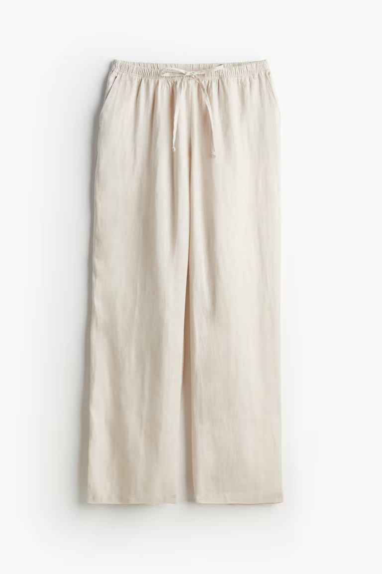 Linen trousers | H&M (UK, MY, IN, SG, PH, TW, HK)