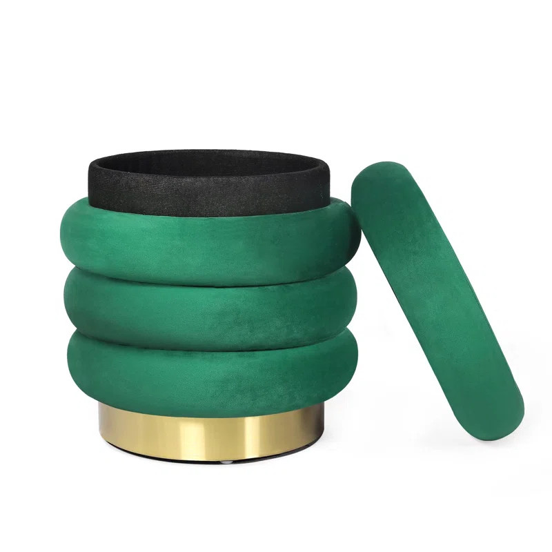 Daronta Upholstered Storage Ottoman | Wayfair Professional