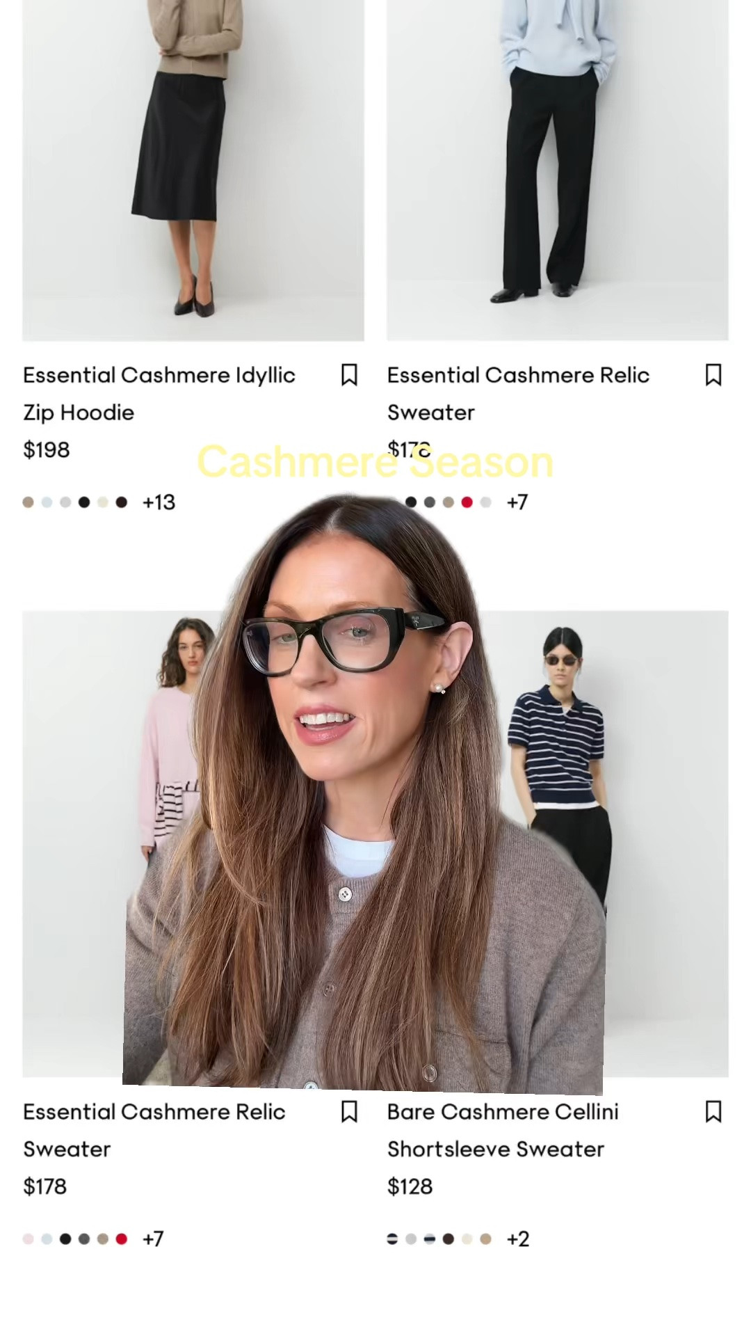 Sharing my top cashmere picks from Aritzia and the reasons why. They have several fabrications and it’s important to understand the differences.

Sweater weather. Work outfit. Over 50 @Aritzia