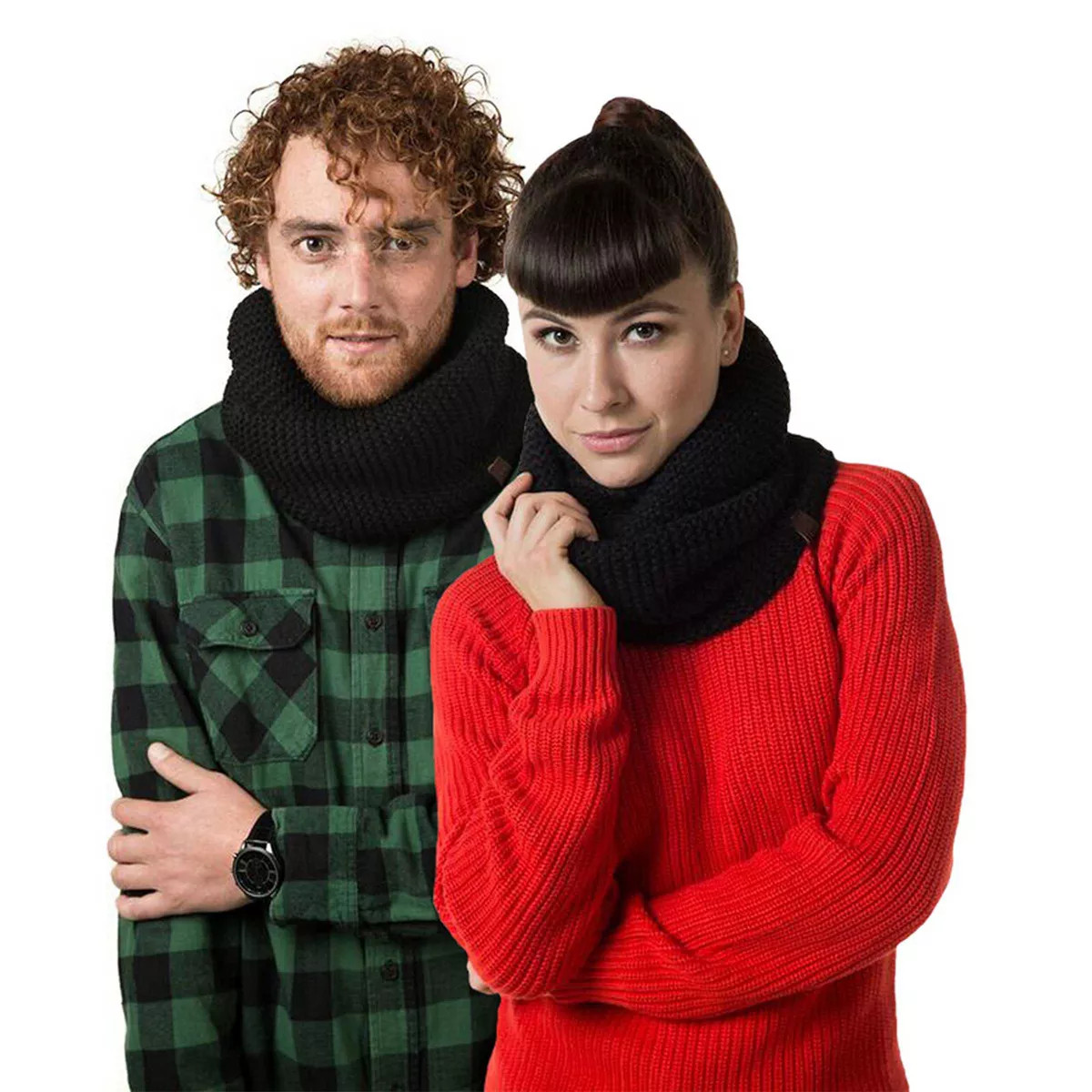 Mio Marino | Women's Cable Knit Infinity Circle Scarf | Target