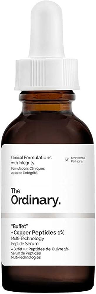 The Ordinary "Buffet" + Copper Peptides 1% 1 oz/ 30 mL | Amazon (US)