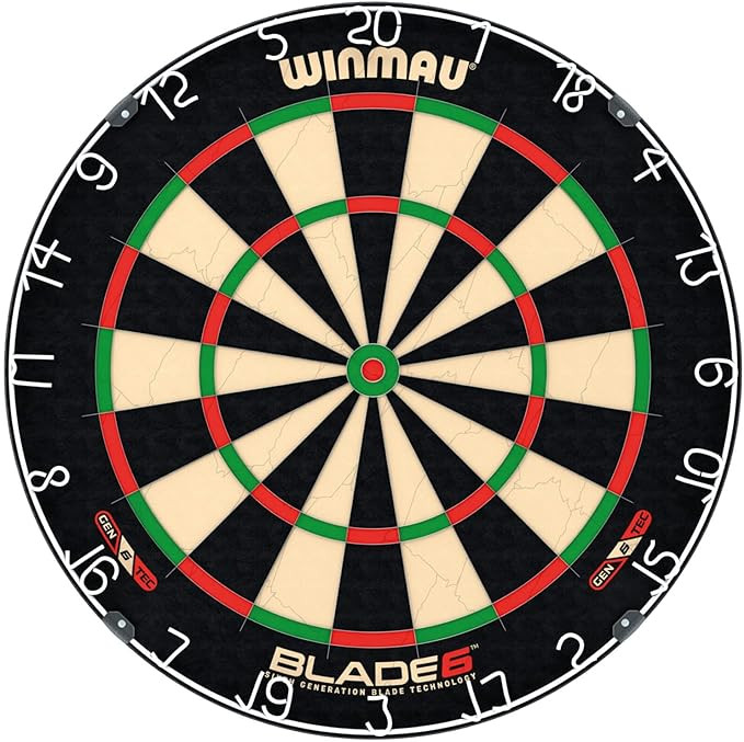 Winmau Blade 5 and Blade 6 Bristle Dartboards | Amazon (US)