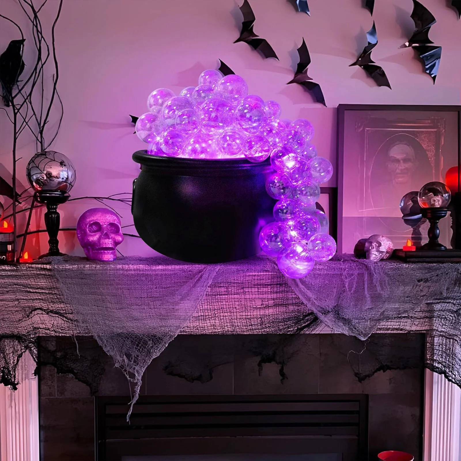 AIDOSHY Halloween Decorations Outdoor, Halloween Clearance ! DIY Bubbling Cauldron Set,Spooky Vin... | Walmart (US)