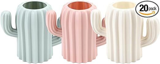 Ragyzity Cactus Pen Holder Cactus Pen Pencil Container, Creative Container Stationery Storage Box... | Amazon (US)