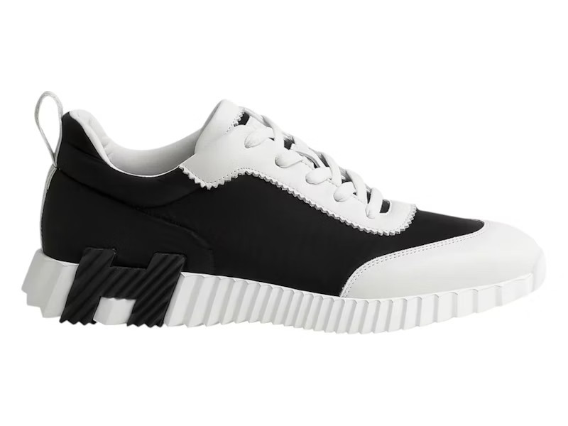 Men's Hermes Paris Bouncing Sneakers in Black White | StockX