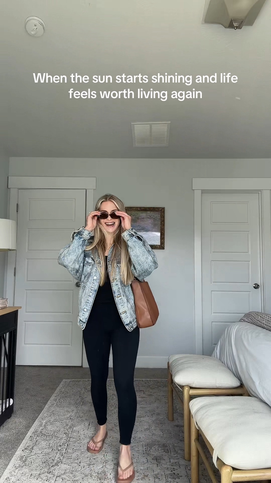Spring transition outfit 🤍

#LTKPetite #LTKootd #LTKmomlife