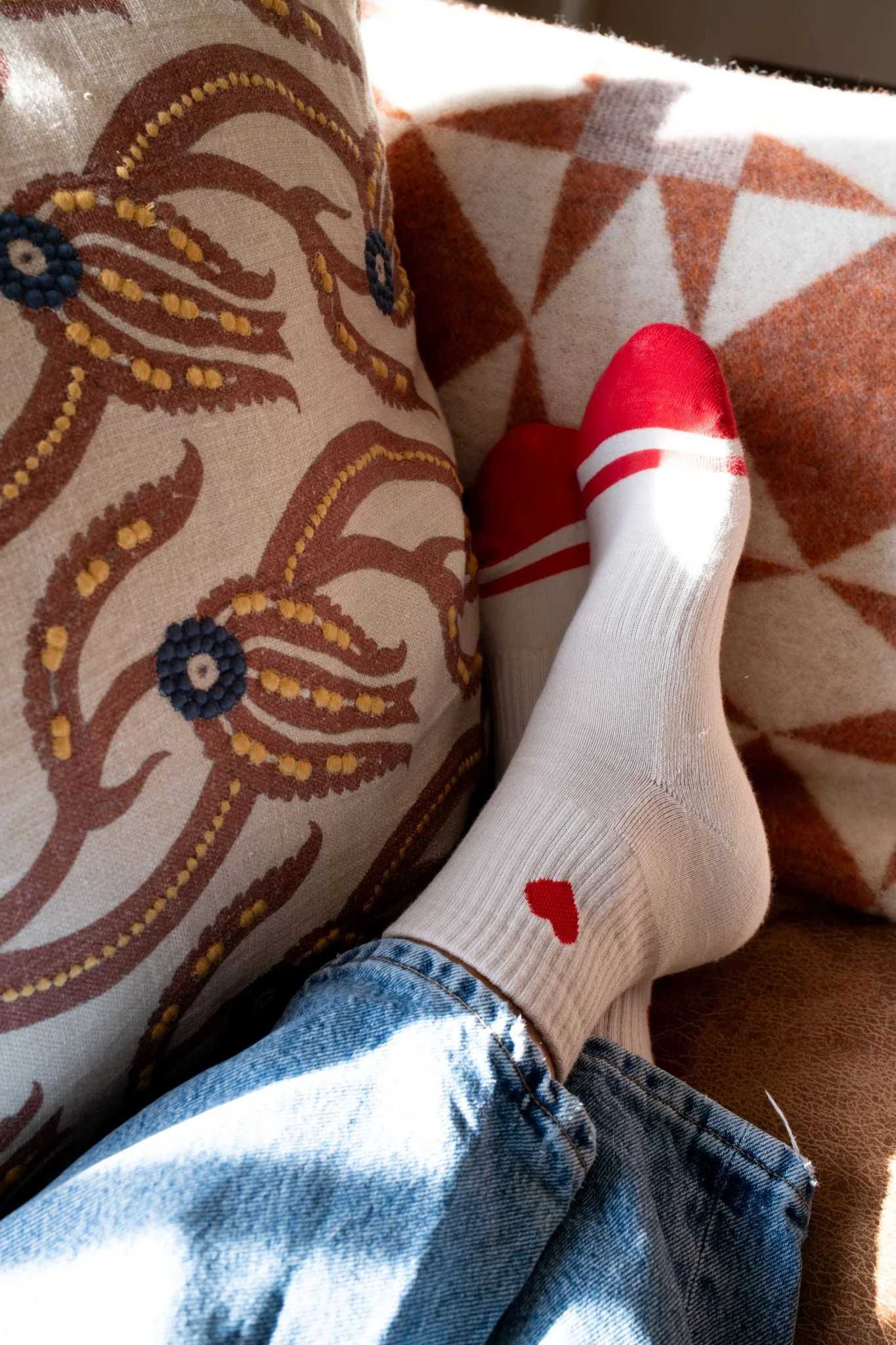 Quarter Socks - Heart | Style & Comfort | Striide Studio | Striide Studio (UK)