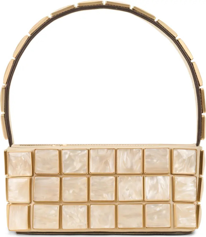 Cult Gaia Romy Acrylic & Leather Shoulder Bag | Nordstrom | Nordstrom