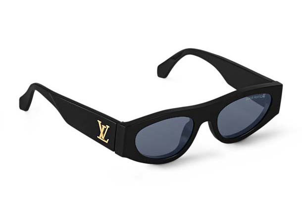 Louis Vuitton Clash Round Cat Eye Sunglasses in Black/Gold | StockX
