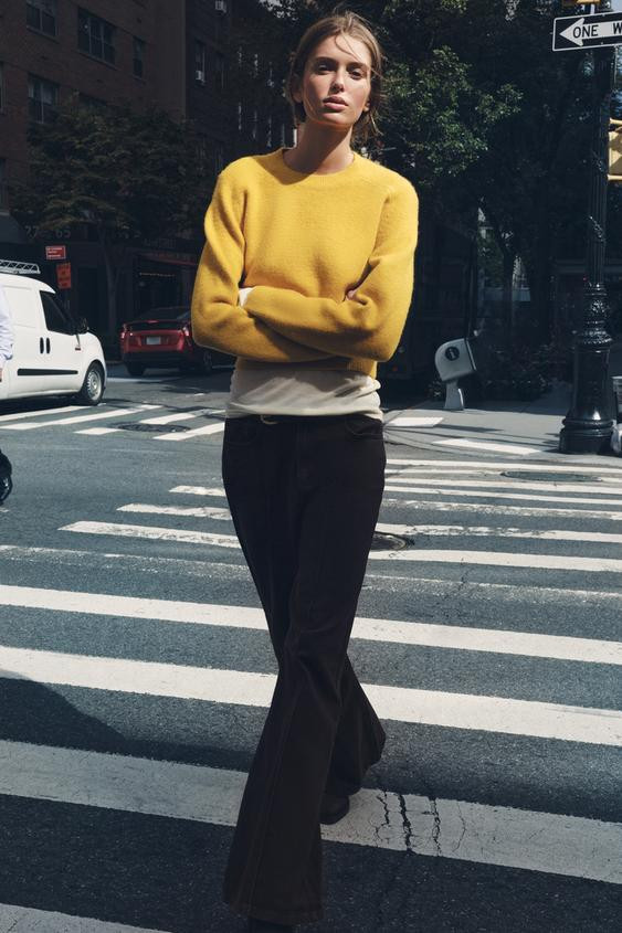 SOFT KNIT BASIC SWEATER | Zara US