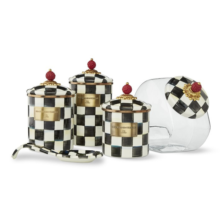 Mackenzie-Childs Courtly Check Kitchen Organizer Collection | Williams-Sonoma