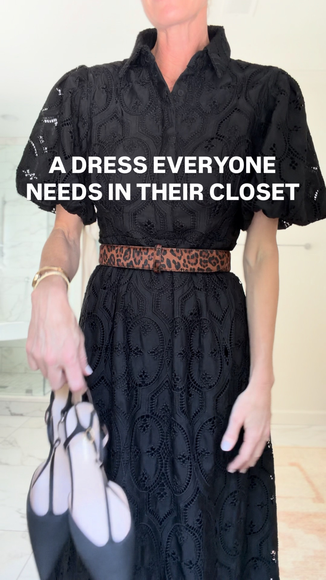 Wearing size XS in dress!