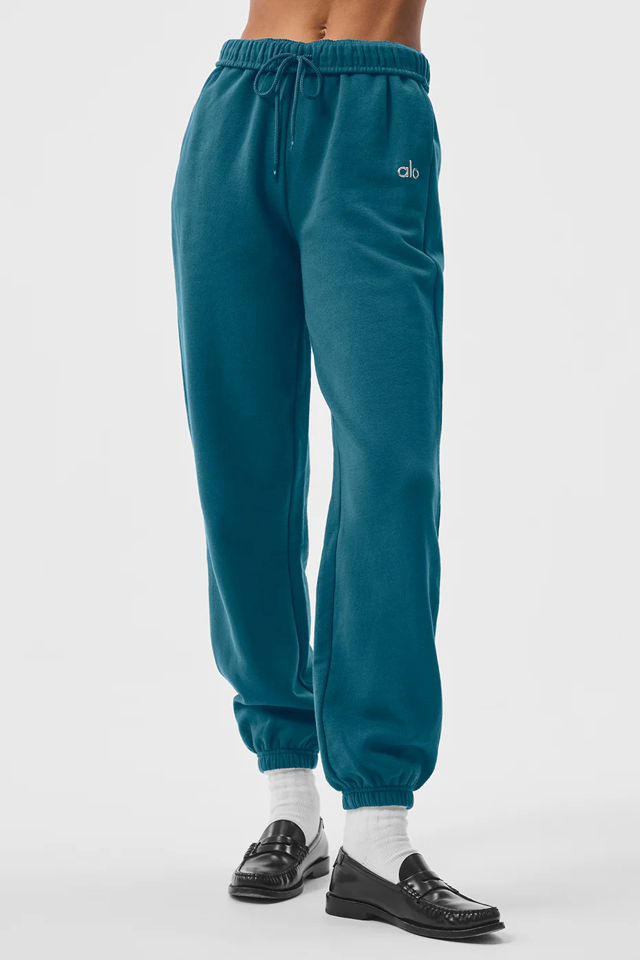 Alo YogaÂ® | Accolade Sweatpant in Oceanic Teal Blue, Size: XL | Alo Yoga (US)