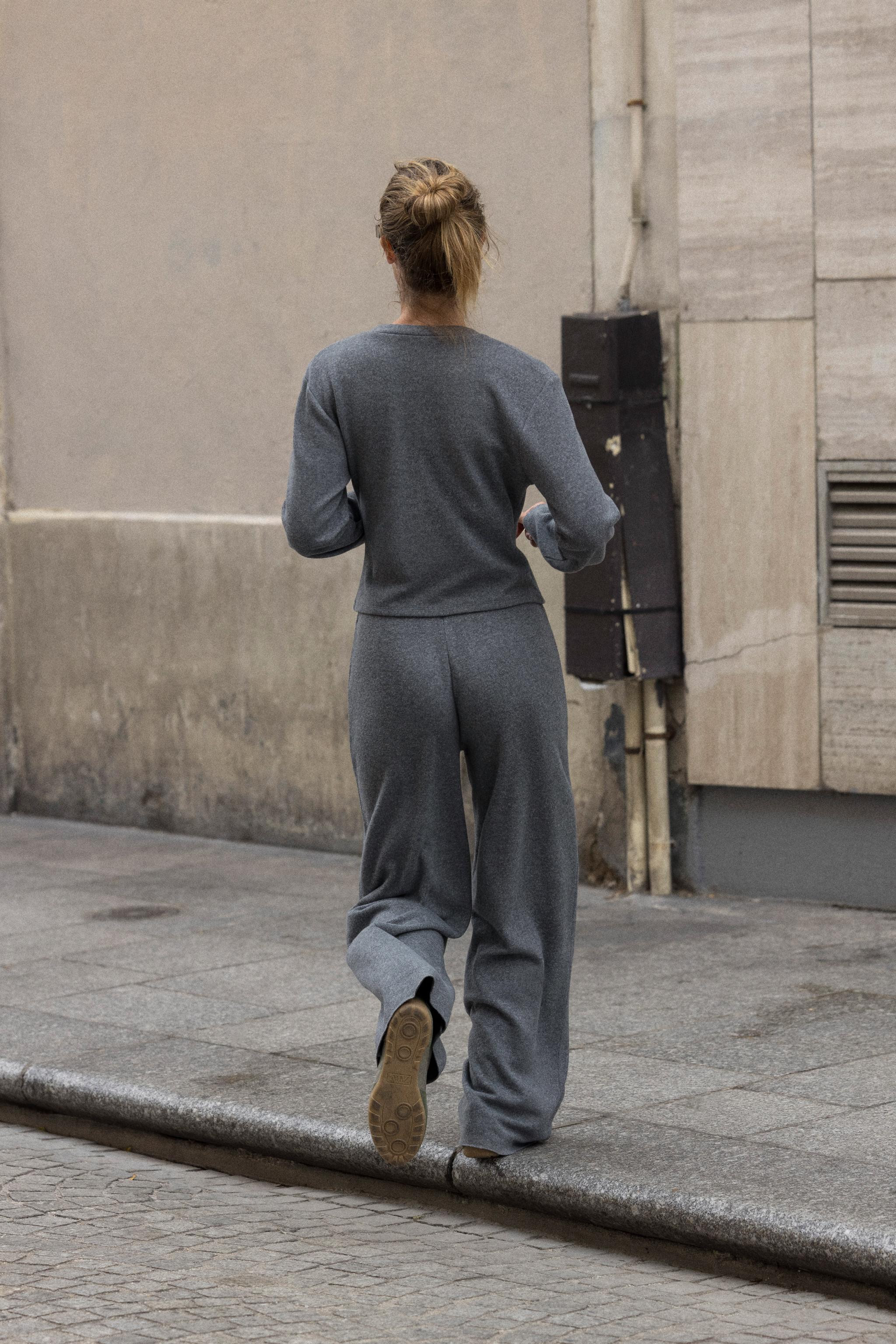 SOFT TOUCH PALAZZO PANTS | Zara US