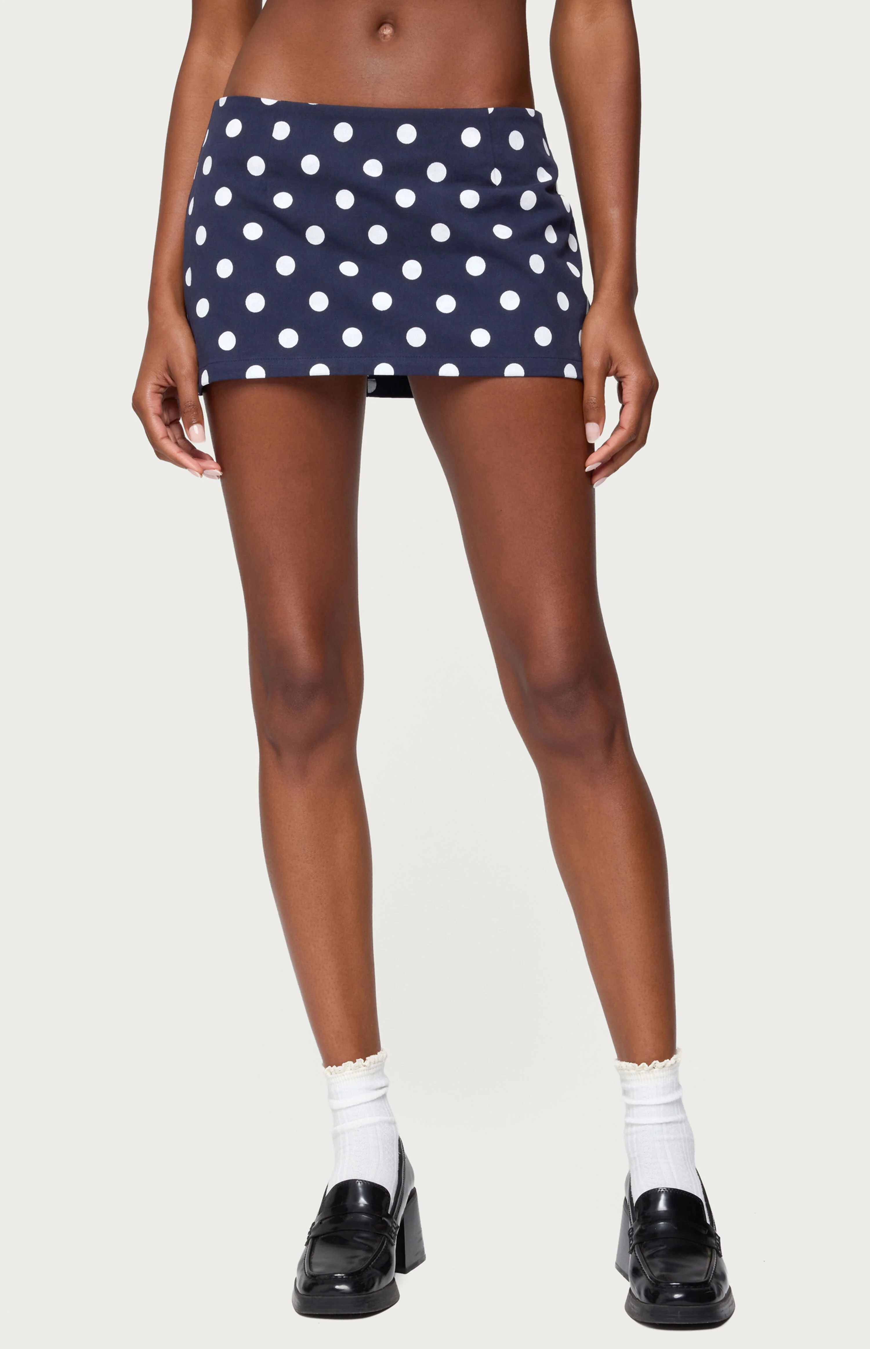 Edikted Noreen Polka Dot Mini Skort | PacSun