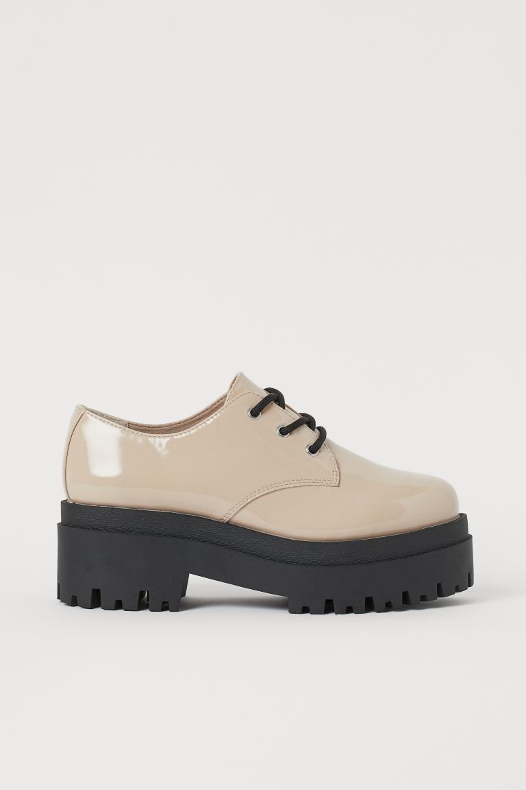 Platform Derby shoes | H&M (UK, MY, IN, SG, PH, TW, HK)