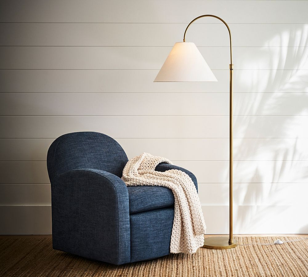 Sinclair Metal Arc Floor Lamp | Pottery Barn (US)