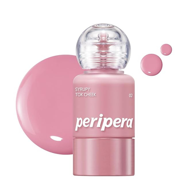 PERIPERA SYRUPY TOK CHEEK 15 Colors, Liquid Blush, Dewy Finish and Hydrates All day, Soft Velvet ... | Amazon (US)