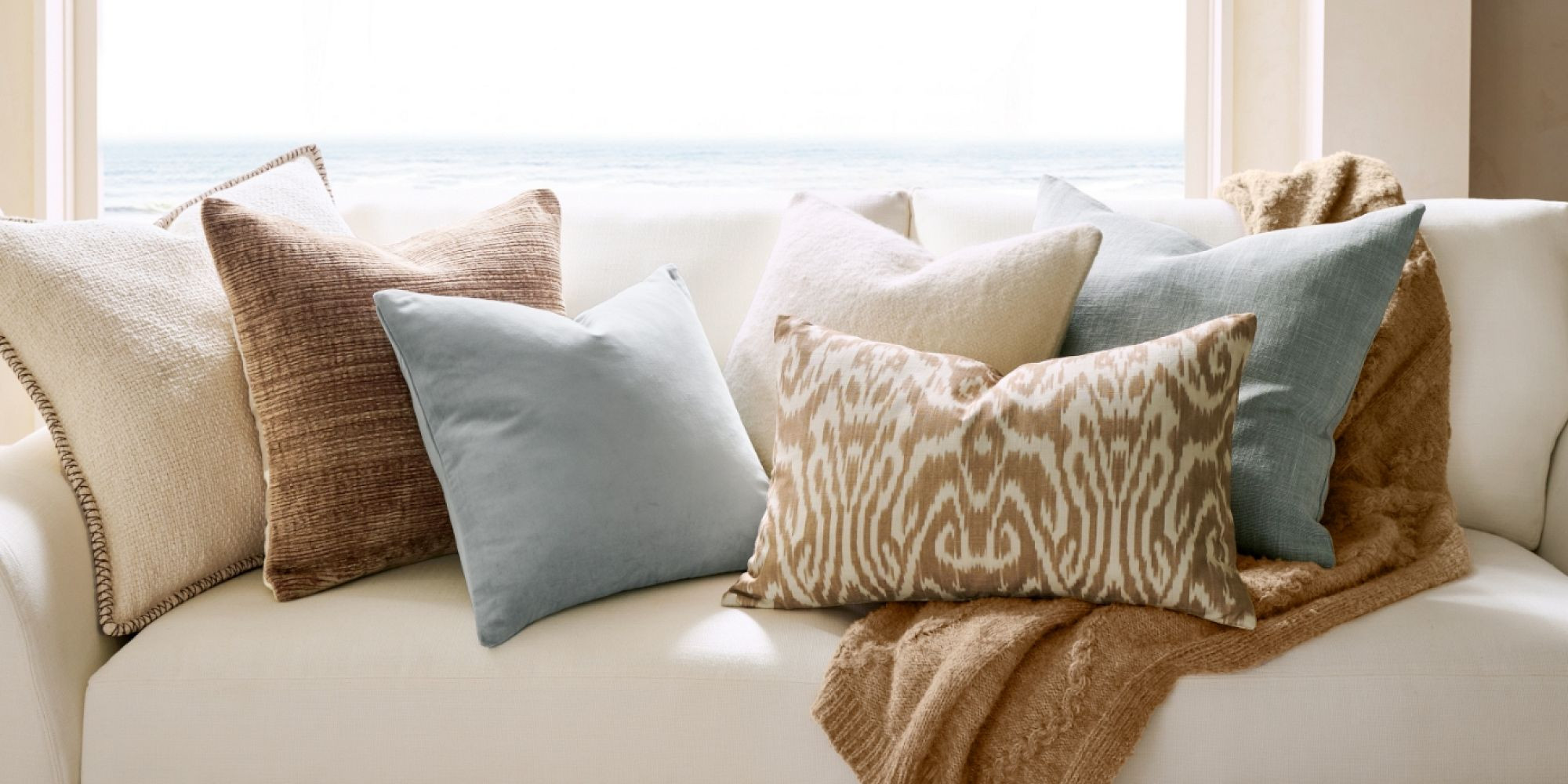Everywhere Velvet Pillow | Pottery Barn (US)
