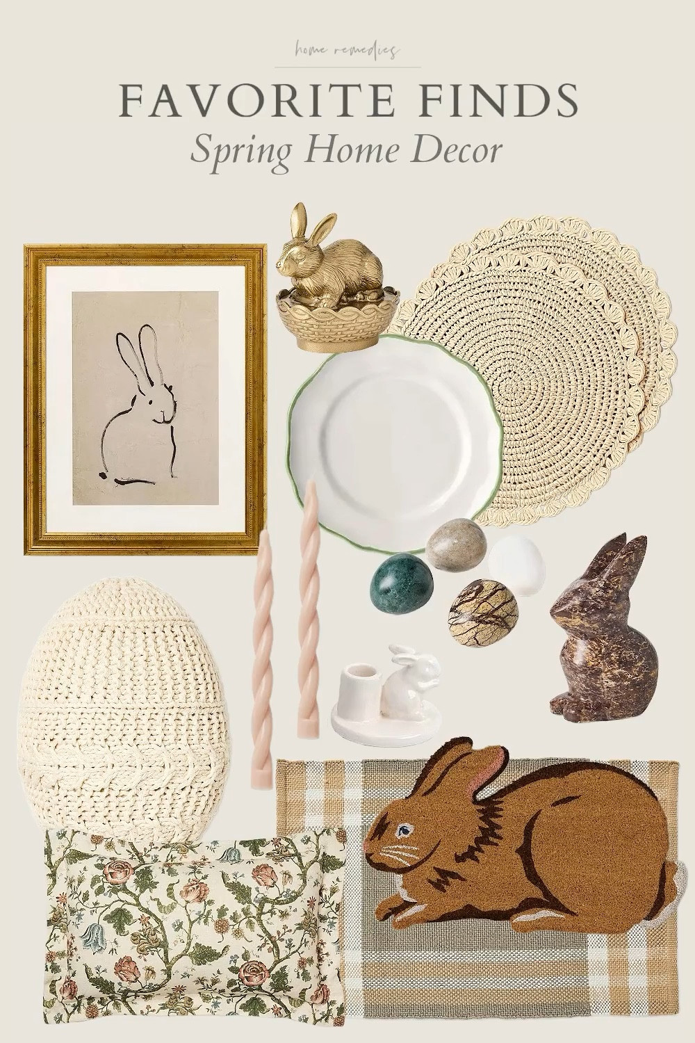 New Target spring decor! Perfect for Easter, too!  #targetdecor #homedecor #bunny #candles #springfinds #springdecor #easterbrunch #easter #marblebunny #hearthandhand #studiomcgee #threshold #homedecor #bunnyprint

#LTKSeasonal #LTKWatchNow #LTKHome