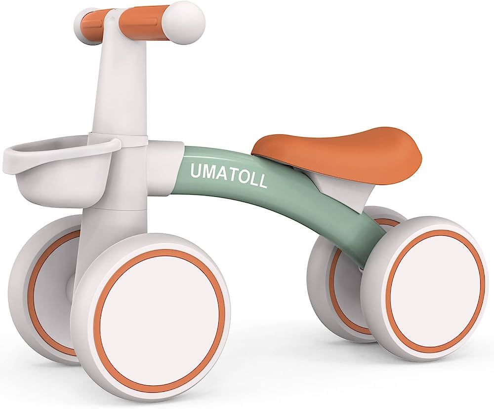 Umatoll Baby Balance Bike for 1 Year Old Boys Girls, 12-24 Months Toddler Balance Bike with Remov... | Amazon (US)