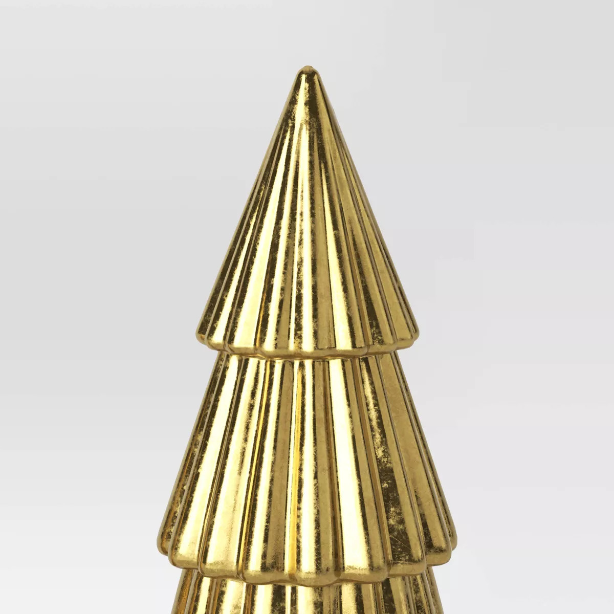 2pc Metallic Christmas Tree Figurine Set - Wondershop™ Gold | Target