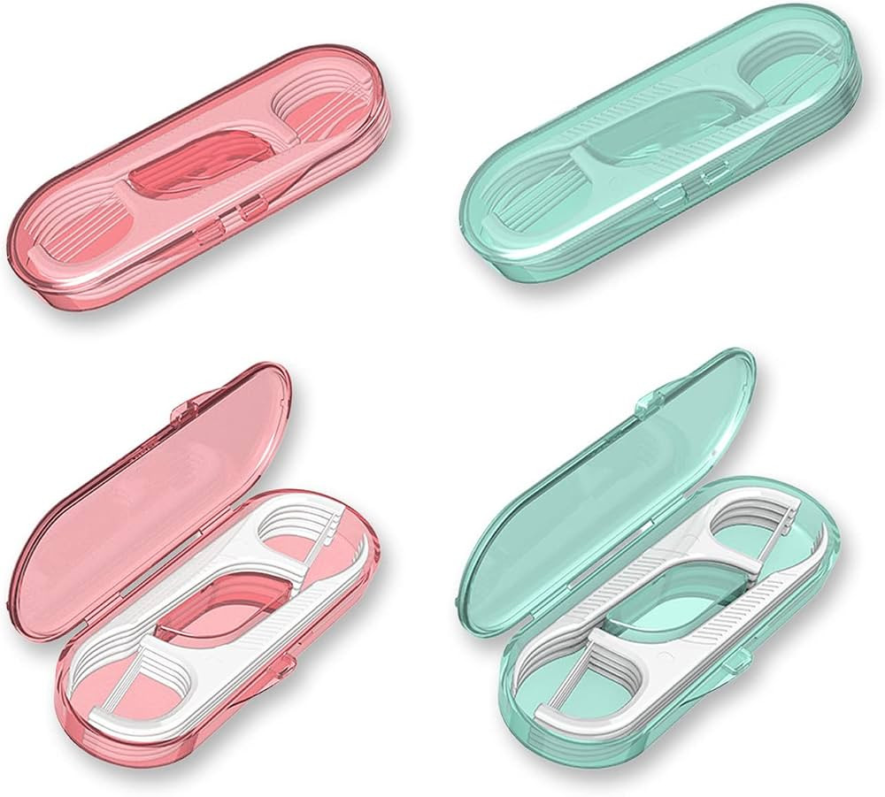 AOCEAN Dental Floss Picks - Travel Floss with Toothpicks - Professional Threader Flossers with 4 ... | Amazon (US)