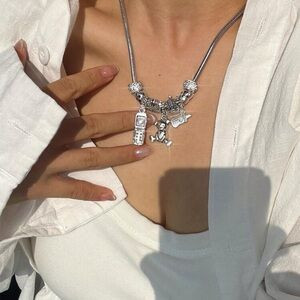 Silver Charm Necklace | Poshmark