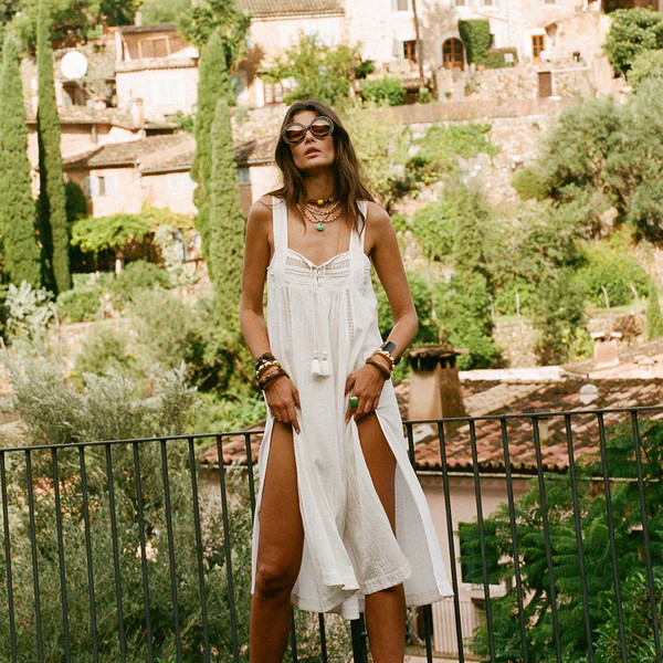 Stevie Lace Midi Dress | Spell Designs (USA)