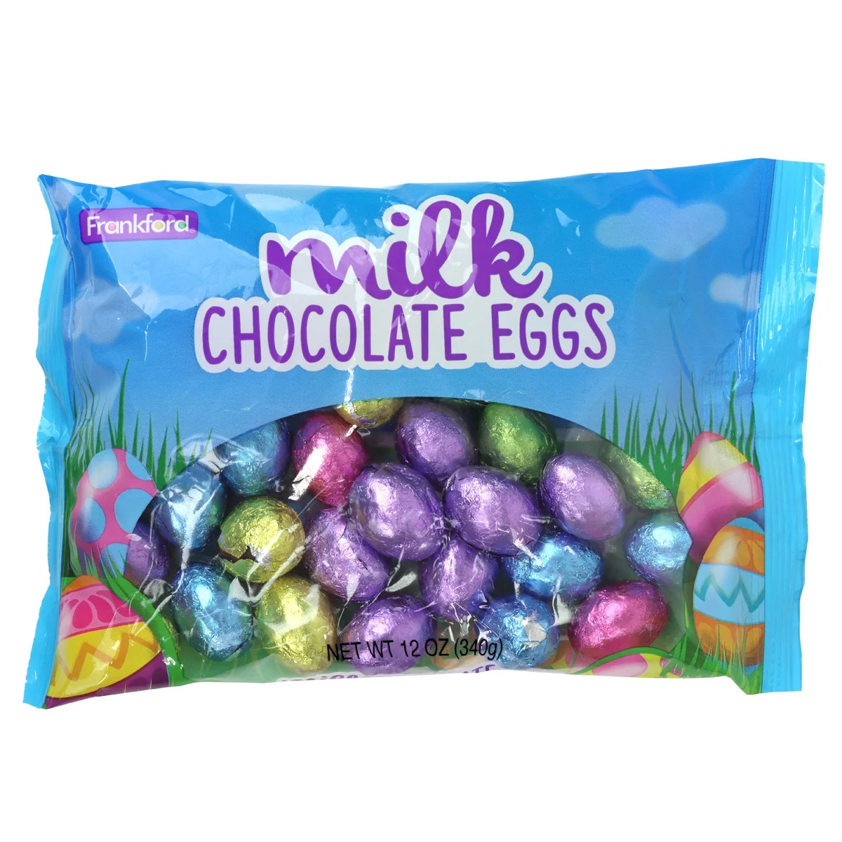 Frankford Milk Chocolate Easter Eggs 32 Count Candy, 12 oz. | Walmart (US)